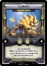 Leobrite - Champion of Ares (SST-064) — card price