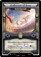 Coliseum of Ares - The Battlegrounds (SST-101) — card price