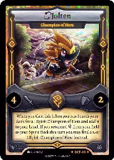 Jolten - Champion of Hera (DCP-19) — card price