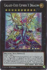 Galaxy-Eyes Cipher X Dragon (BLGG-EN101) — card price