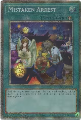 Mistaken Arrest (Starlight Rare) (BLGG-EN114), Battles of Legend: Glorious Gallery — Yu-Gi-Oh! card price