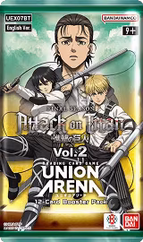 Attack on Titan Vol. 2 - Booster Pack, UEX07BT: Attack on Titan Vol. 2 — Union Arena sealed product price