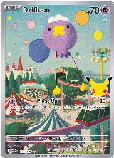 Drifloon - 136/128 (136/128), 30th Celebration — Pokémon card price