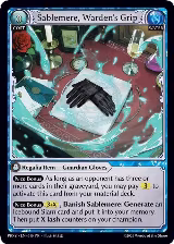 Sablemere, Warden's Grip (010) — card price