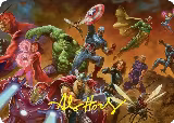 Avengers Assemble! Art Card (Gold-Stamped Signature) (1) — card price