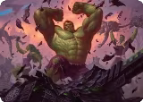 HULK SMASH! Art Card (10) — card price