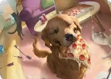 Lucky the Pizza Dog Art Card (44) — card price