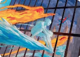Iceman and Firestar Art Card (45) — card price