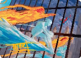 Iceman and Firestar Art Card (Gold-Stamped Signature) (45) — card price
