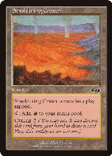 Smoldering Crater (328), Urza's Saga — Magic card price
