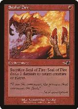 Seal of Fire (98), Nemesis — Magic card price