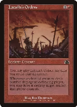Latulla's Orders (96) — card price