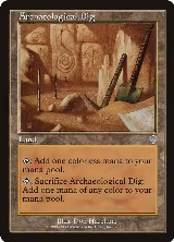 Archaeological Dig (320) — card price