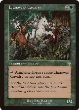 Llanowar Cavalry (195) — card price