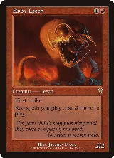Ruby Leech (161), Invasion — Magic card price