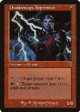Thunderscape Apprentice (174) — card price