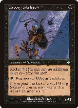 Urborg Skeleton (134) — card price