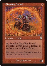 Bloodfire Dwarf (56), Apocalypse — Magic card price