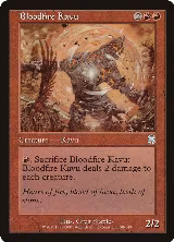 Bloodfire Kavu (58) — card price