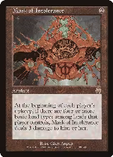 Mask of Intolerance (138) — card price