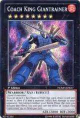 Coach King Giantrainer (NUMH-EN037), Number Hunters — Yu-Gi-Oh! card price