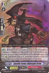 Stealth Fiend, Midnight Crow (BT05/012EN), Awakening of Twin Blades — Vanguard card price