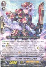 Crimson Lion Cub, Kyrph (BT06/035EN) — card price