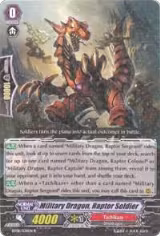 Military Dragon, Raptor Soldier (BT08/034EN) — card price