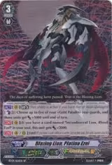 Blazing Lion, Platina Ezel (SP) (BT09/S06EN), Clash of Knights & Dragons — Vanguard card price