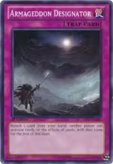 Armageddon Designator (JOTL-EN080) — card price