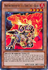 Brotherhood of the Fire Fist - Bear (CT10-EN008) — card price