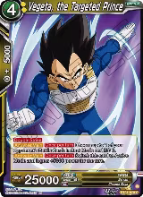 Vegeta, the Targeted Prince (BT31-070) — card price