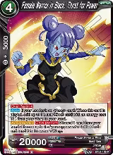 Female Warrior in Black, Thist for Power (BT31-105) — card price