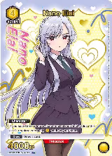 Nano Eiai (012) (R*) (Box Topper Gold Foil) (UE21BT/RLY-1-012), The 100 Girlfriends Who Really, Really, Really, Really, REALLY Love You — Union Arena card price
