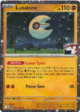 Lunatone - 074/132 (Cosmos Holo) (074/132), Prize Pack Series Cards — Pokémon card price