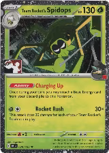 Team Rocket's Spidops - 020/182 (Cosmos Holo) (020/182), Prize Pack Series Cards — Pokémon card price