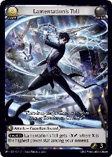 Lamentation's Toll (014) — card price