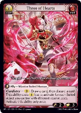 Three of Hearts (030), Supporter Pack 4 — Grand Archive card price