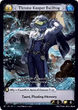 Throne-Keeper Bullfrog (031) — card price