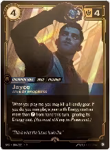 Jayce, Man of Progress (084/221), Riftbound Organized Play Promotional Cards — Riftbound card price