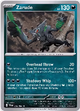 Zarude (056/084), Pitch Black — Pokémon card price