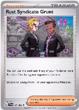 Rust Syndicate Grunt - 081/084 (081/084) — card price