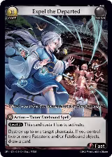 Expel the Departed (Curio Foil) (010) — card price