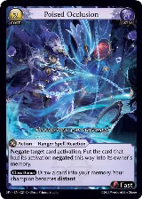 Poised Occlusion (Curio Foil) (023) — card price