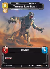 Tatooine Sand Beast (19) — card price