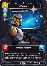 Enoch - Solemn Servant (Foil) (21), Ashes of the Empire - Weekly Play Promos — Star Wars card price