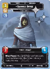 Barriss Offee (Foil) (24), Ashes of the Empire - Weekly Play Promos — Star Wars card price