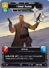 Greef Karga (Foil) (31) — card price