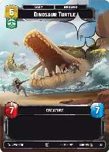 Dinosaur Turtle (Foil) (33), Ashes of the Empire - Weekly Play Promos — Star Wars card price