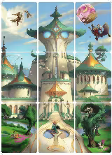 Archazia's Island Puzzle Insert (Set of 9) (Version 1 of 2), Archazia's Island — Lorcana card price